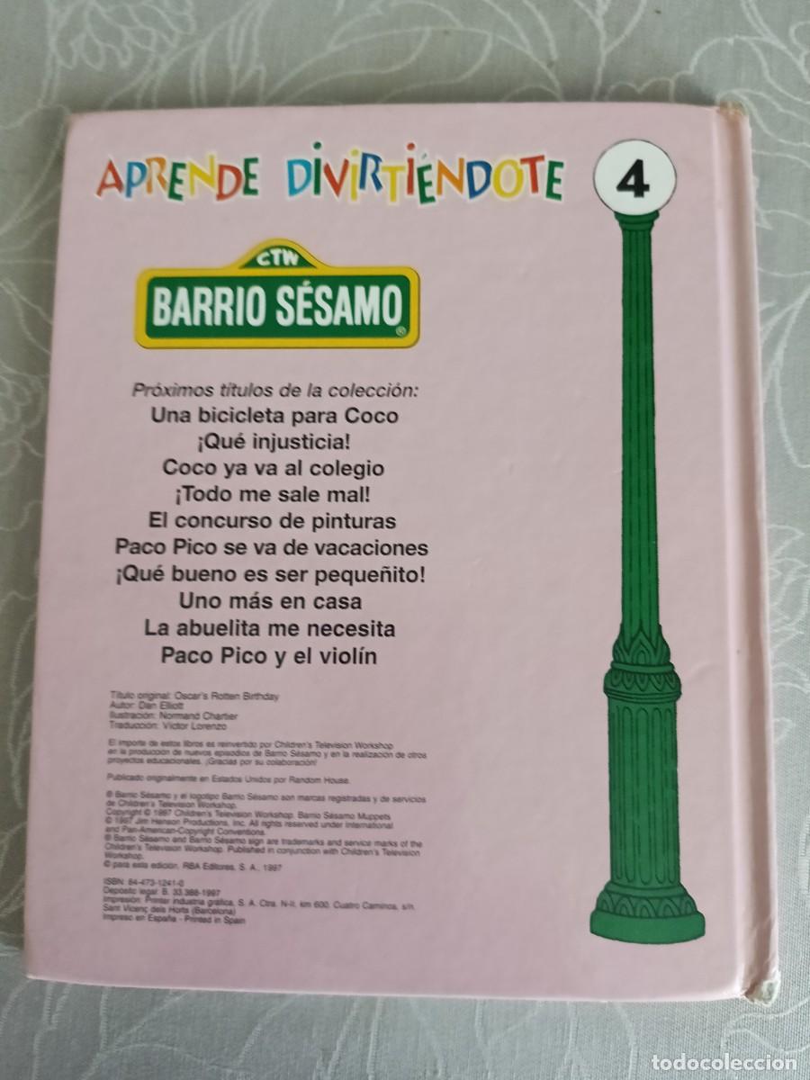 Libros de segunda mano: BARRIO SESAMO Un cumplea&ntilde;os diferente RBA - Foto 2
