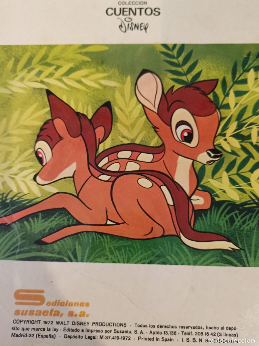 Libros de segunda mano: BAMBI. Walt Disney. 1972 - Foto 3