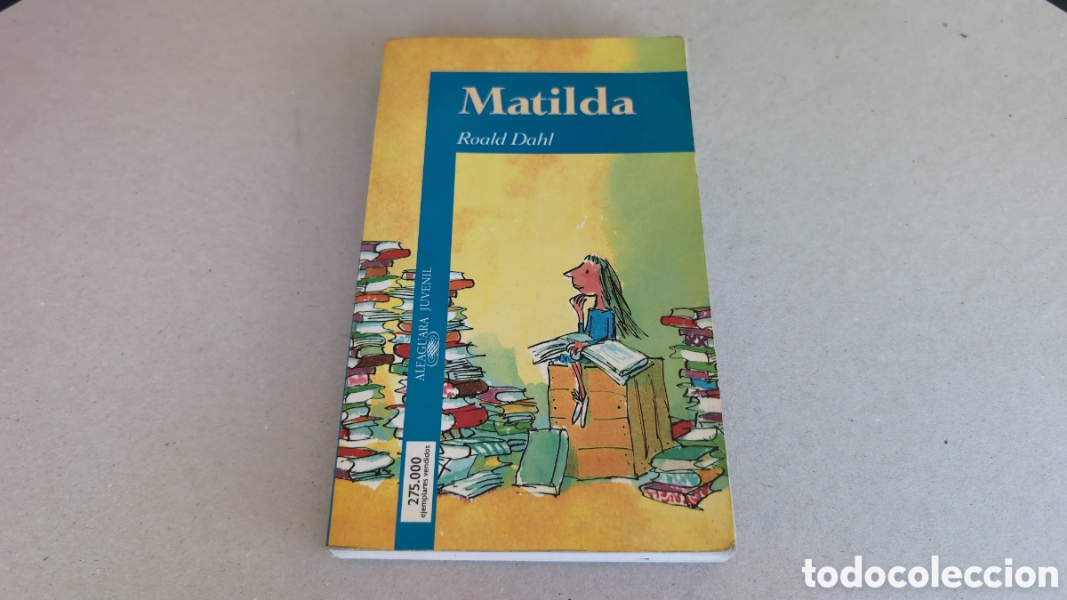 Libros de segunda mano: Libro Matilda. Roald Dahl. Editorial Alfaguara