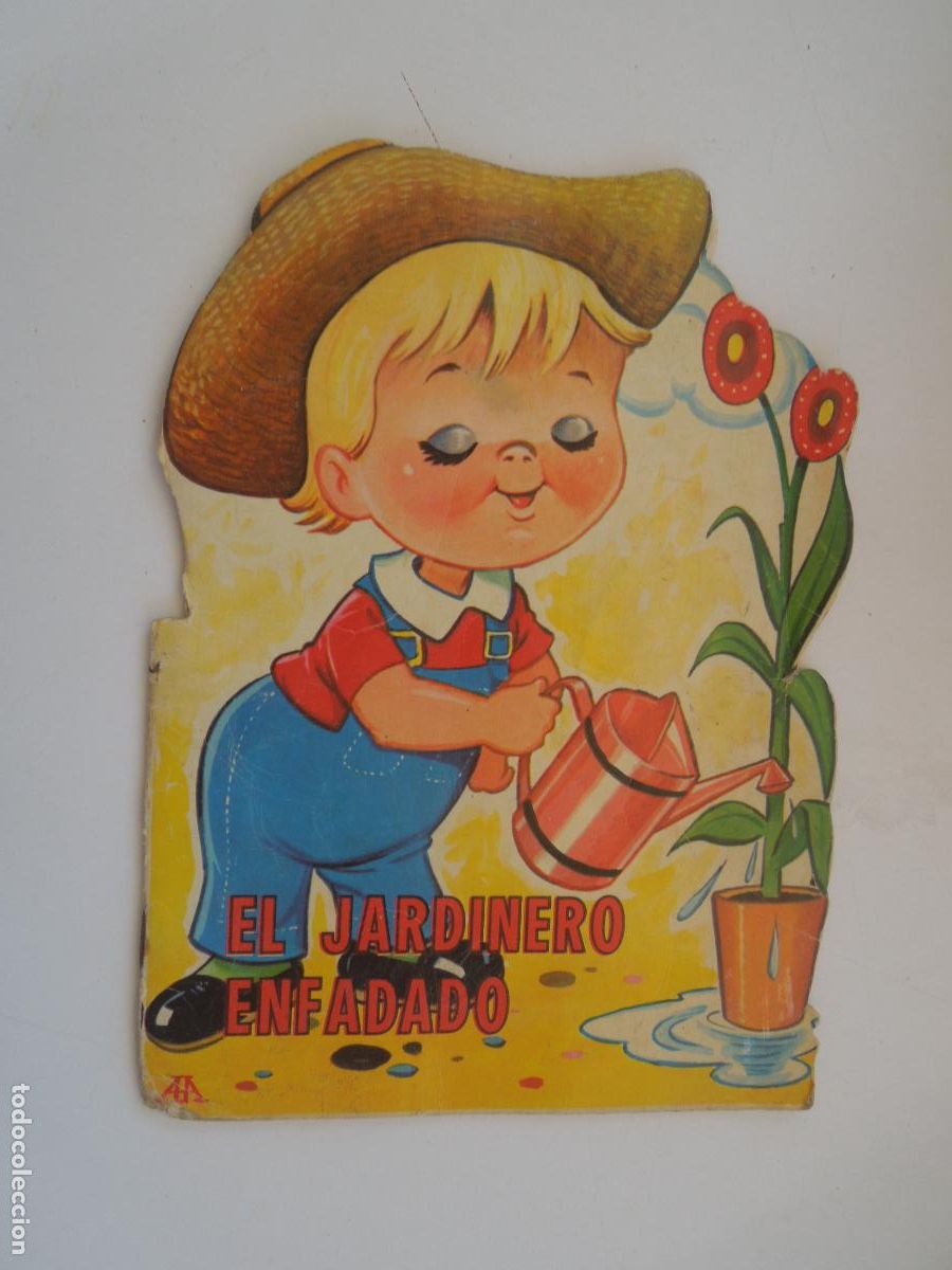 Libros de segunda mano: EL JARDINERO ENFADADO - CUENTO TROQUELADO - EDICIONES TORAY 1971.