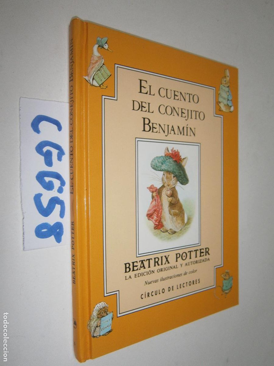 Libros de segunda mano: EL CUENTO DEL CONEJITO BENJAMIN - BEATRIX POTTER (TAPA DURA)