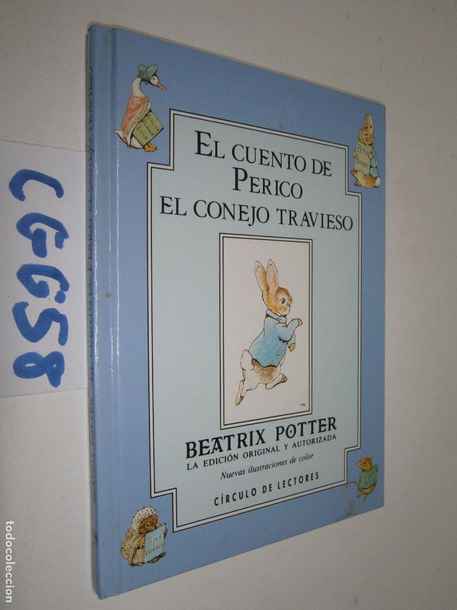 Libros de segunda mano: EL CUENTO DE PERICO EL CONEJO TRAVIESO - BEATRIX POTTER (TAPA DURA)