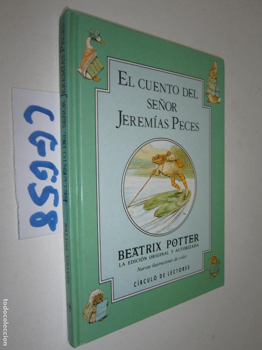 Libros de segunda mano: EL CUENTO DEL SE&Ntilde;OR JEREMIAS PECES - BEATRIX POTTER (TAPA DURA)