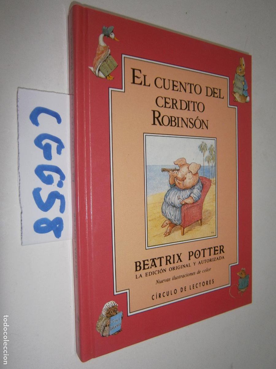 Libros de segunda mano: EL CUENTO DEL CERDITO ROBINSON - BEATRIX POTTER (TAPA DURA)