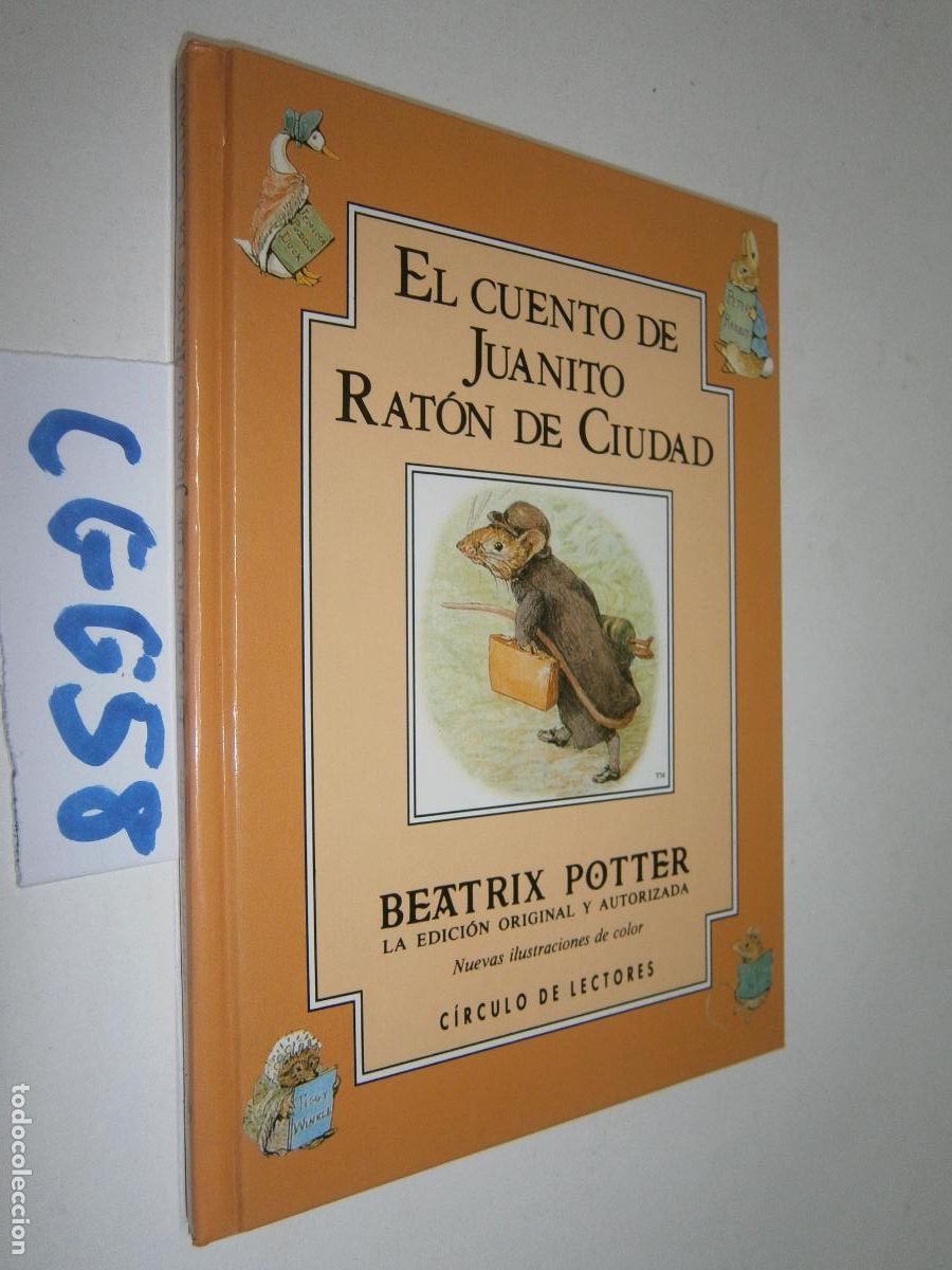 Libros de segunda mano: EL CUENTO DE JUANITO RATON DE CIUDAD - BEATRIX POTTER (TAPA DURA)
