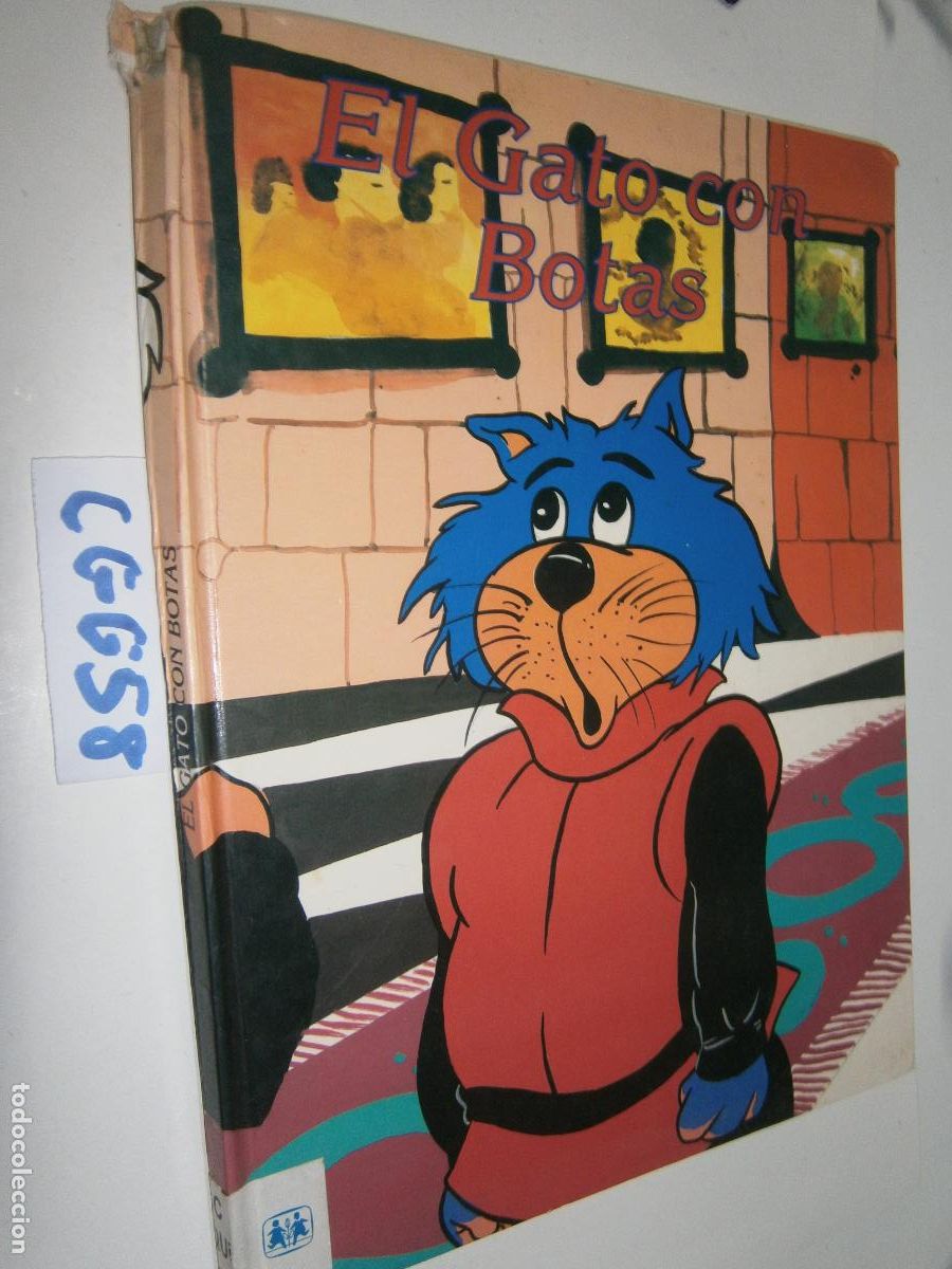 Libros de segunda mano: ANTIGUO CUENTO - EL GATO CON BOTAS