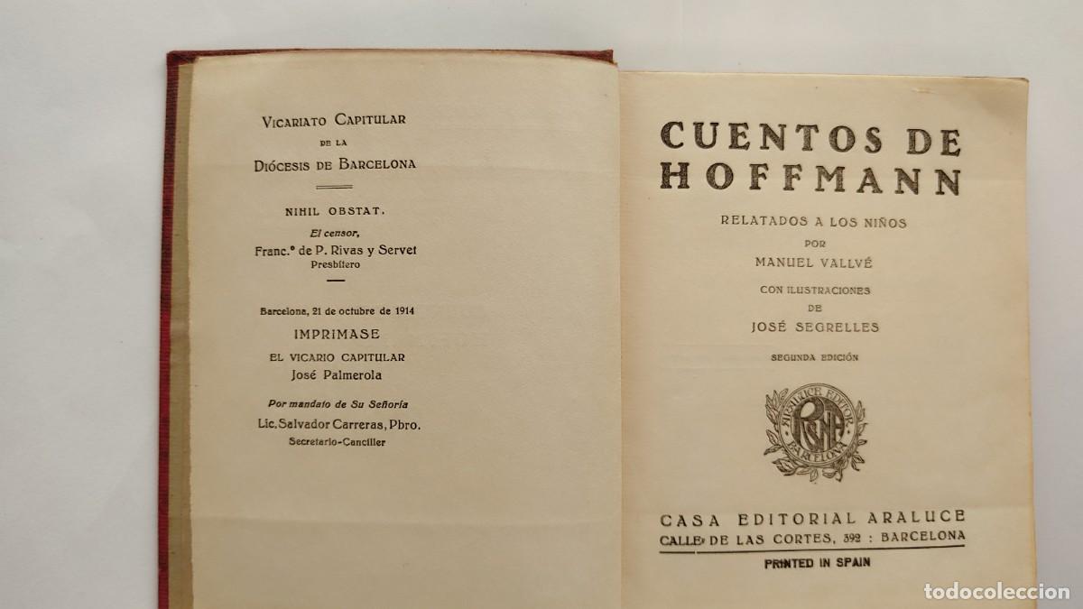 Libros de segunda mano: Libro Cuentos de Hoffmann Colecci&oacute;n Araluce - Foto 6