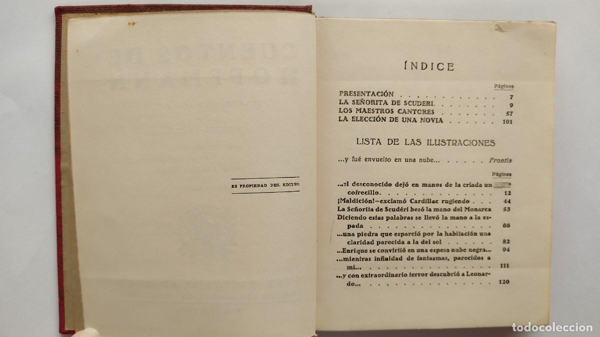 Libros de segunda mano: Libro Cuentos de Hoffmann Colecci&oacute;n Araluce - Foto 7