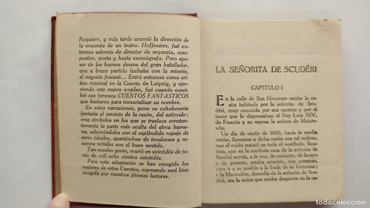 Libros de segunda mano: Libro Cuentos de Hoffmann Colecci&oacute;n Araluce - Foto 8