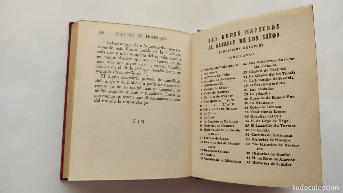 Libros de segunda mano: Libro Cuentos de Hoffmann Colecci&oacute;n Araluce - Foto 16
