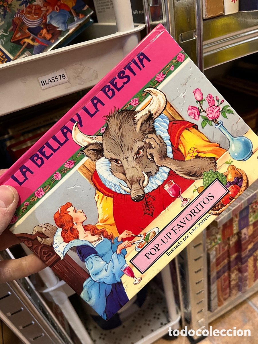 Libros de segunda mano: BLAS57B 690 plar LA BELLA Y LA BESTIA POP-UP FAVORITOS