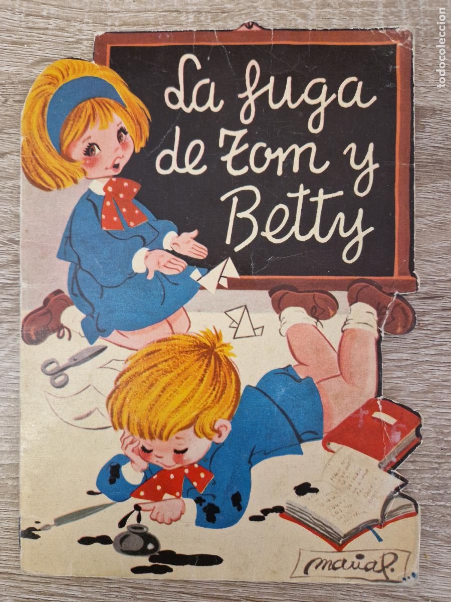 Gebrauchte B&uuml;cher: antiguo cuento troquelado la fuga de tom y Betty toray 1964 maria pascual