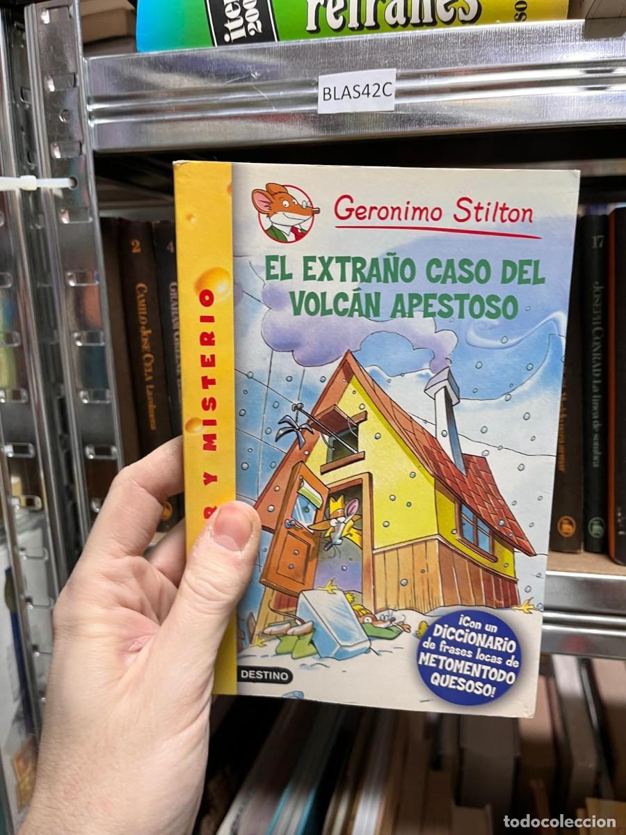 Libros de segunda mano: BLAS42C Geronimo Stilton EL EXTRA&Ntilde;O CASO DEL VOLC&Aacute;N APESTOSO - Foto 1