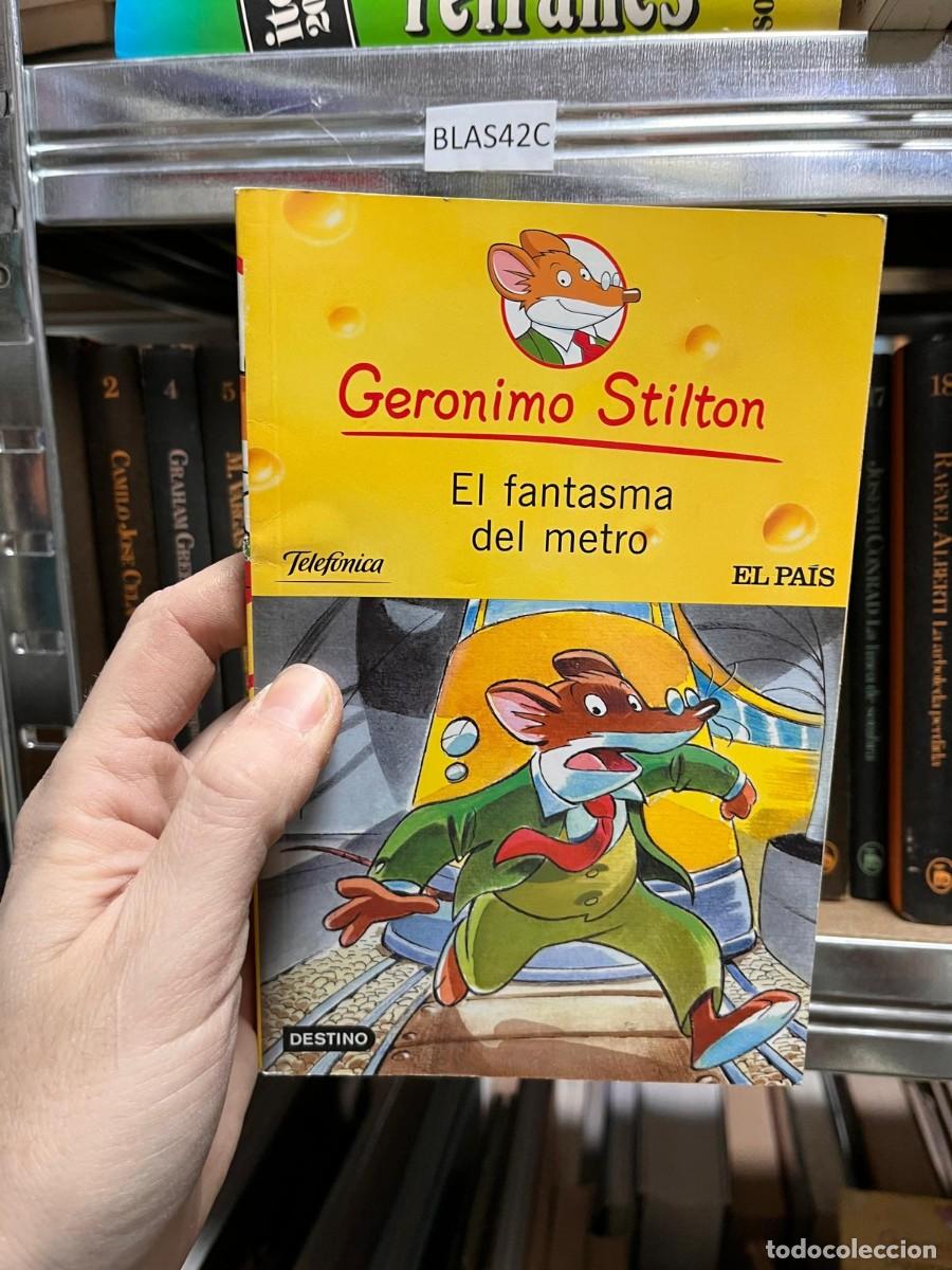 Libros de segunda mano: BLAS42C Geronimo Stilton El fantasma del metro - Foto 1