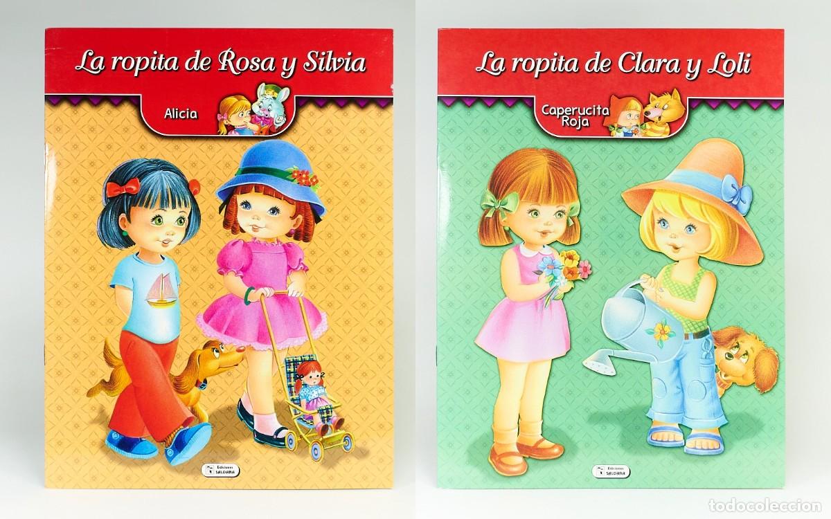 Libros de segunda mano: Cuentos troquelables ALICIA y CAPERUCITA ROJA - La Ropita de&hellip; - Ediciones Salda&ntilde;a