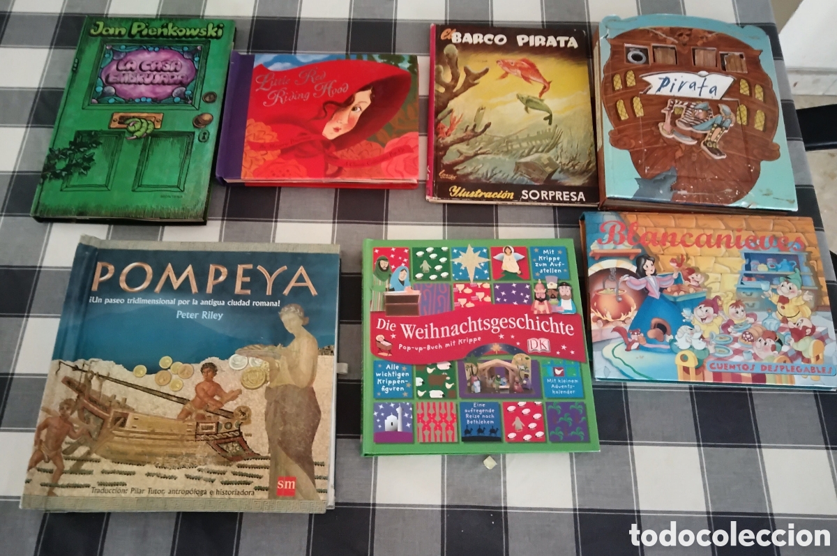 Libros de segunda mano: LOTE DE SEIS CUENTOS POP UP PARA RESTAURAR