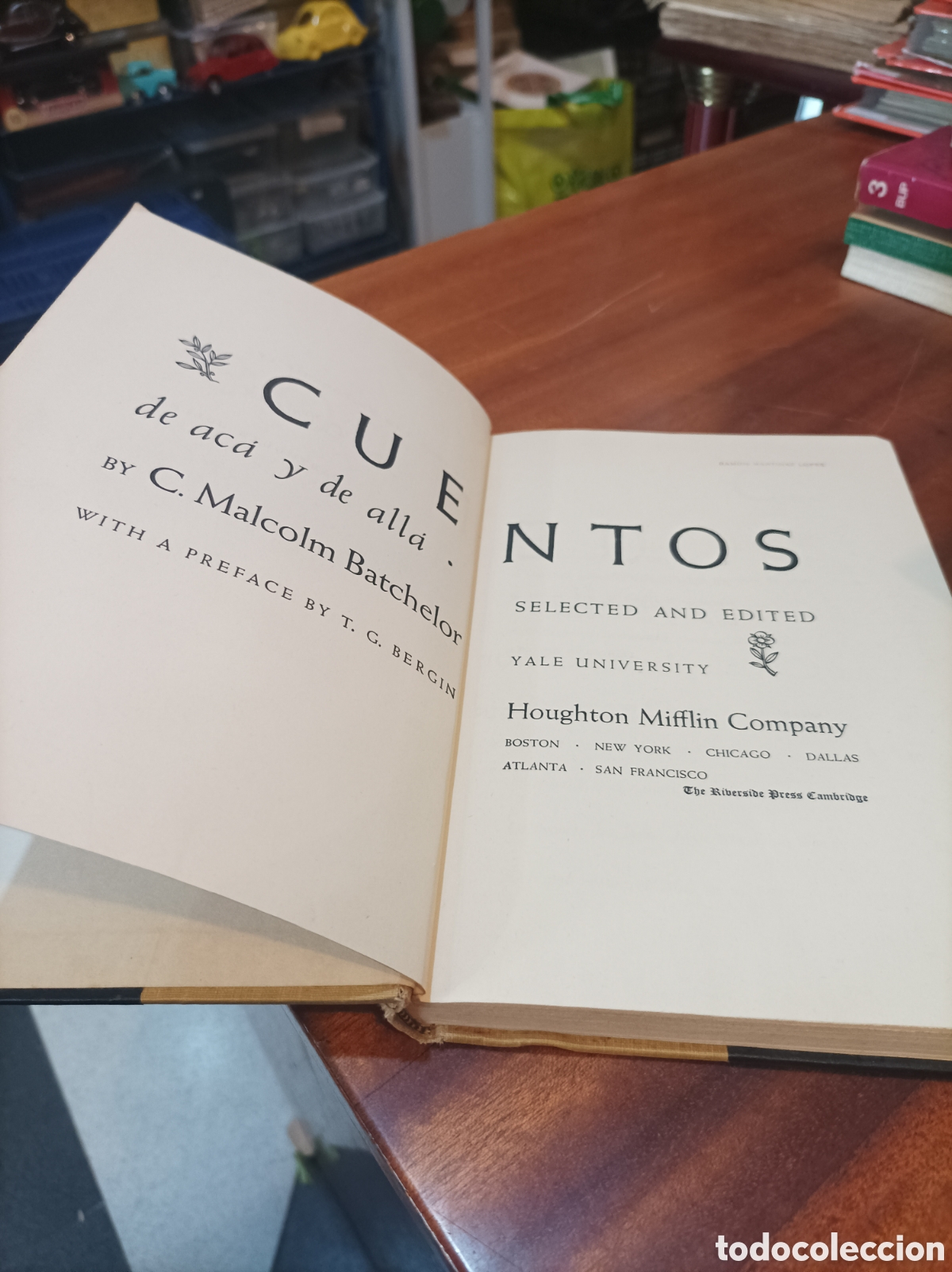 Libros de segunda mano: CUENTOS DE AQU&Iacute; Y DE ALL&Aacute;.C.MALCOLM BATCHELOR - Foto 3