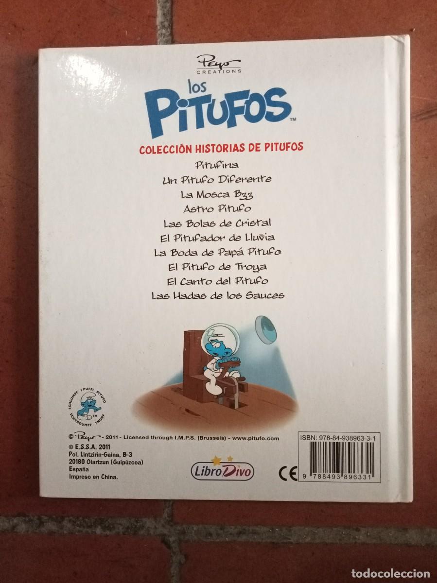 Libros de segunda mano: Cuento para ni&ntilde;os Los pitufos Astro pitufo - Foto 2