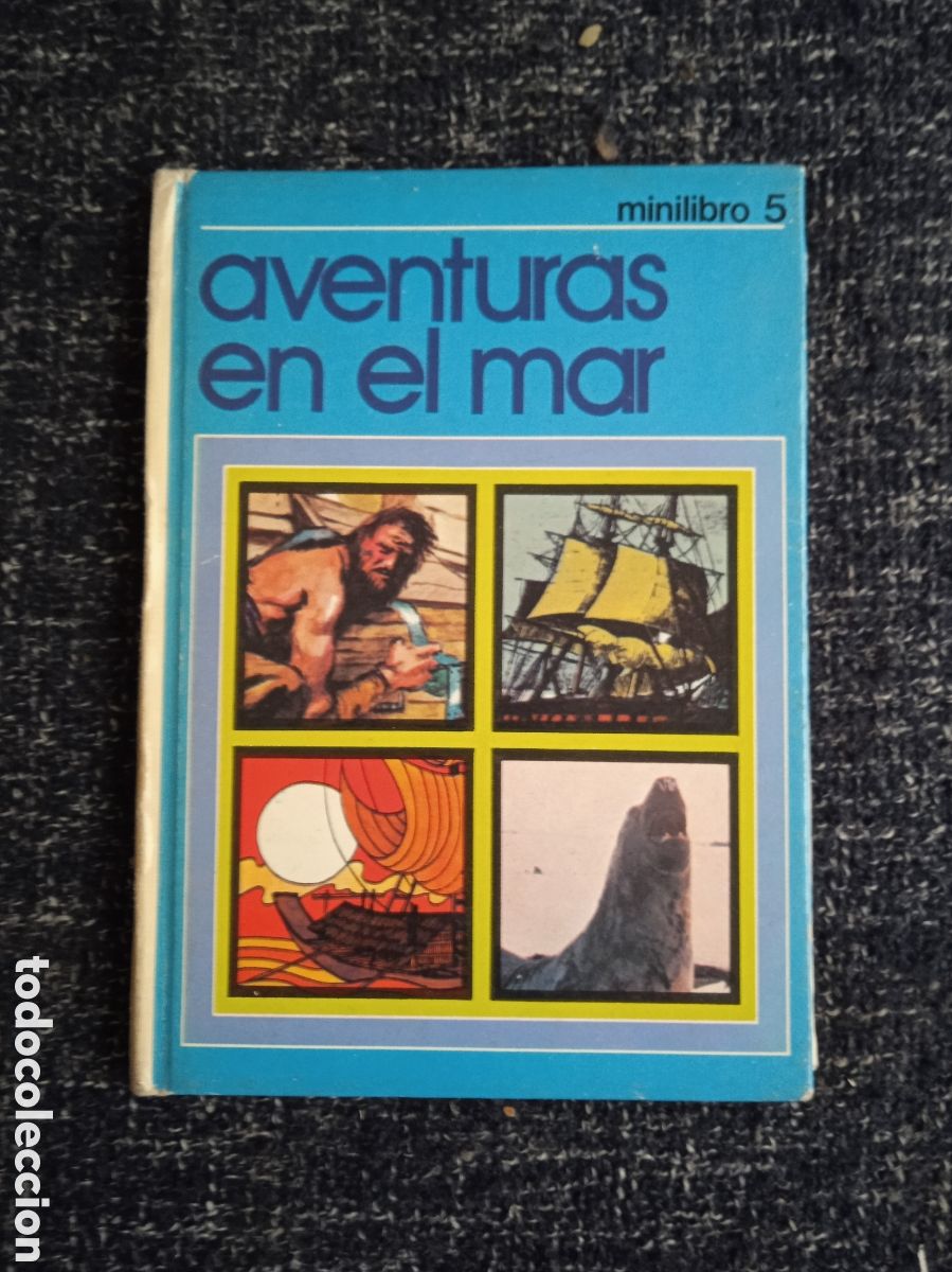 Libros de segunda mano: Minilibros Esco - AVENTURAS EN EL MAR - Foto 1
