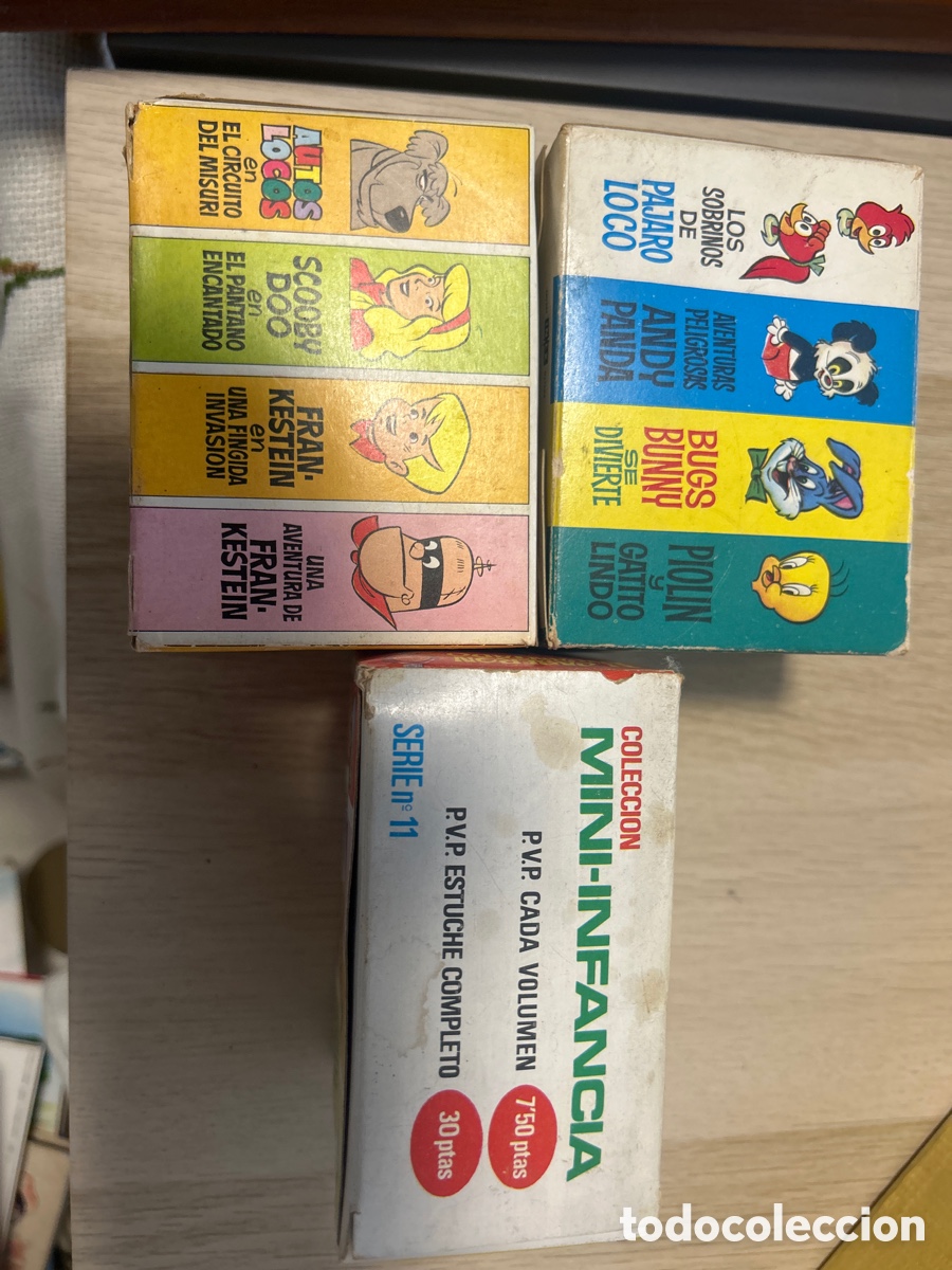 Libros de segunda mano: Mini infancia 3 series