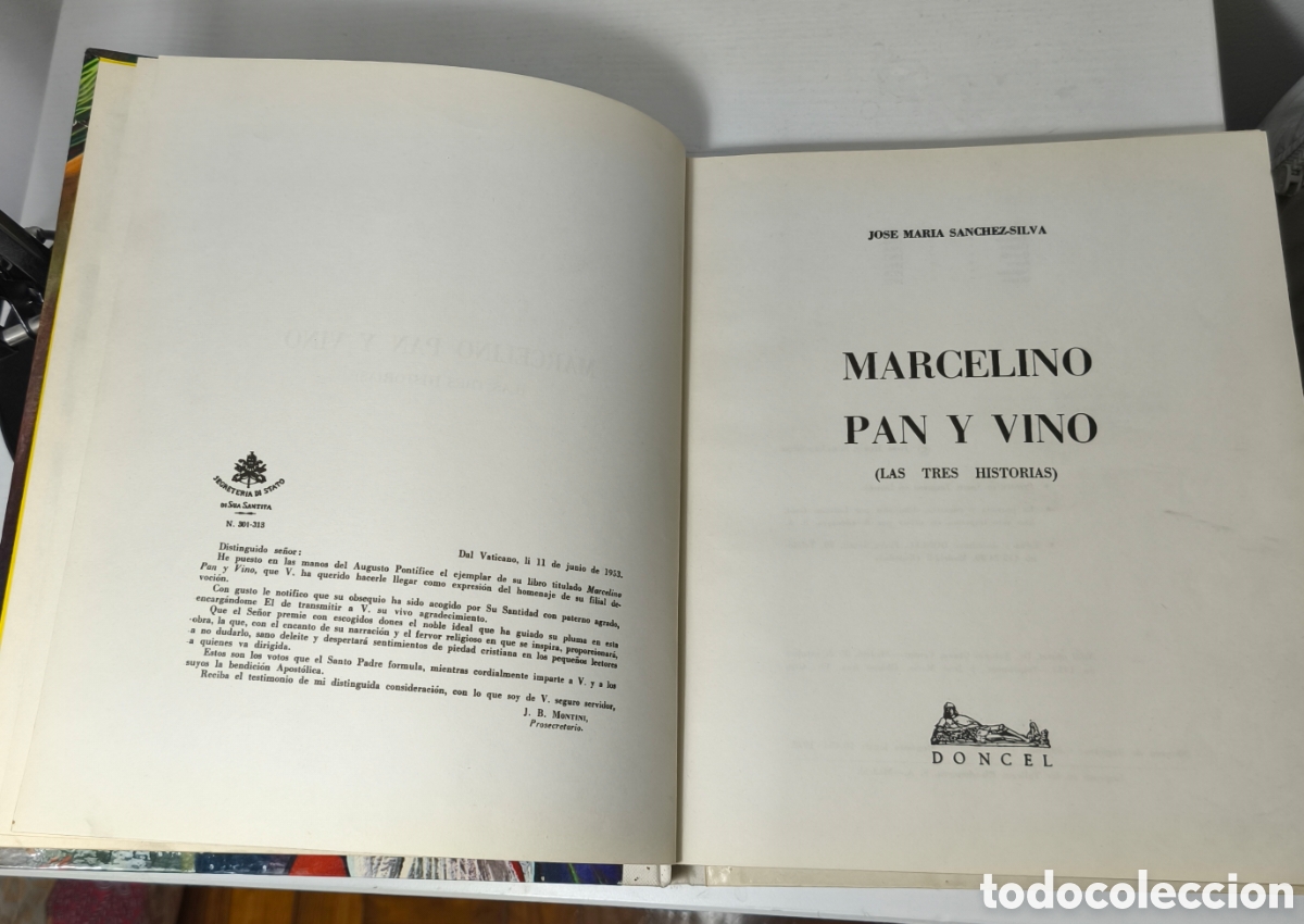 Libros de segunda mano: MARCELINO PAN Y VINO - Foto 4