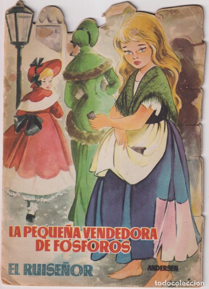 Libros de segunda mano: La peque&ntilde;a vendedora de F&oacute;sforos y el ruise&ntilde;or Cuento troquelado, Ser. Topacio. 2 cuentos en un tomo