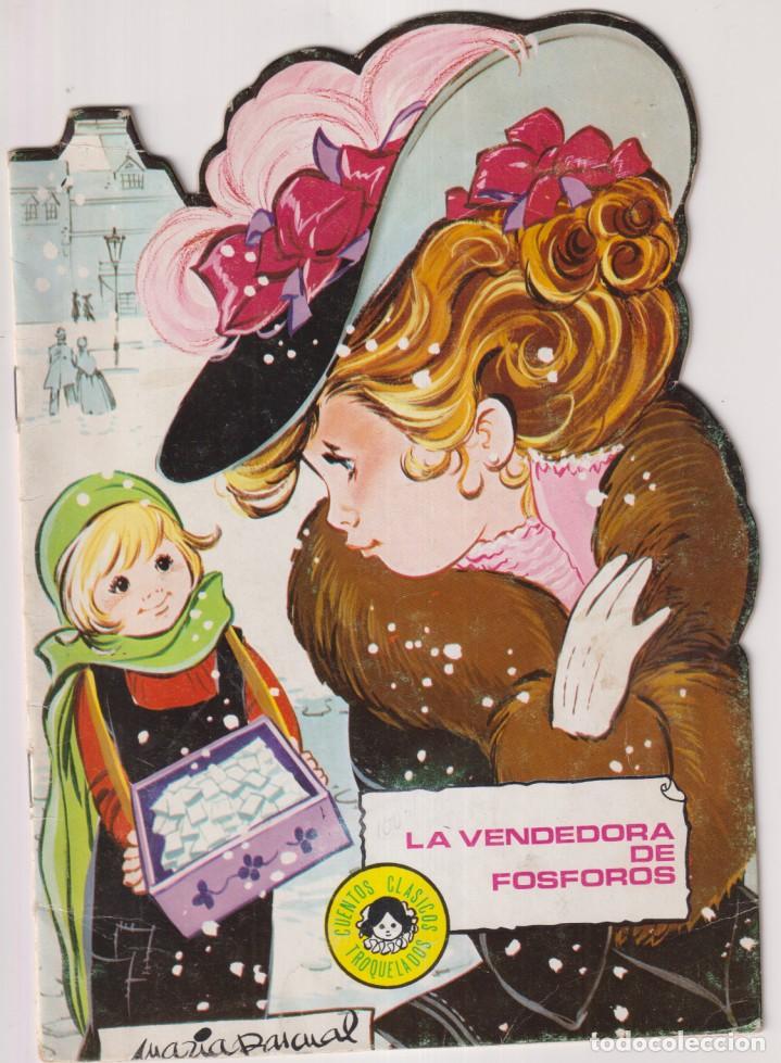 Libros de segunda mano: La vendedora de f&oacute;sforos. Troquelado (25x18 cm.) Cuentos cl&aacute;sicos N&ordm; 16. ilustraciones M. Pascual. E