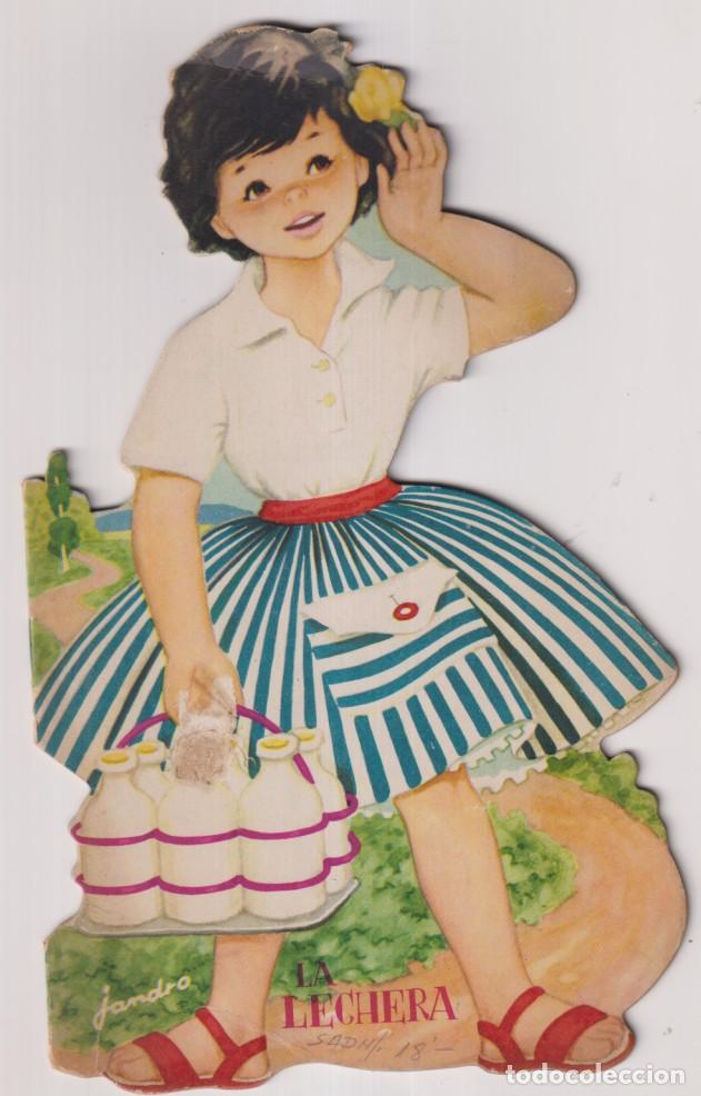 Livres d'occasion: La lechera (24,5x15,5 cm.) Serie Cuentos populares. Troquelados durve. Editorial col&oacute;n 1960