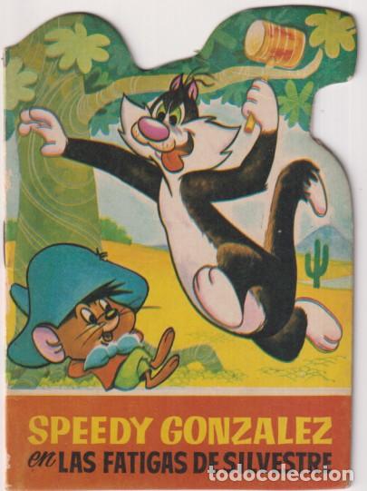 Libros de segunda mano: Speedy Gonz&aacute;lez en las fatigas de silvestre. Troquelados (14x10 cm) Bugs Bunny n&ordm; 5. Editorial Brugu