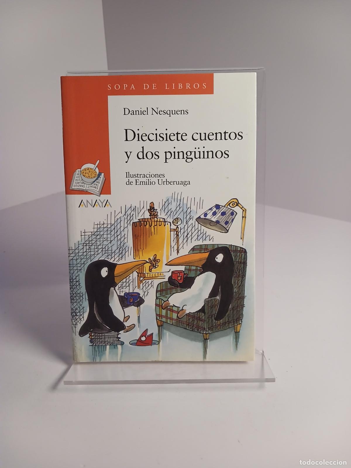 Libros de segunda mano: Diecisiete cuentos y dos ping&uuml;inos - Daniel Nesquens - Foto 1