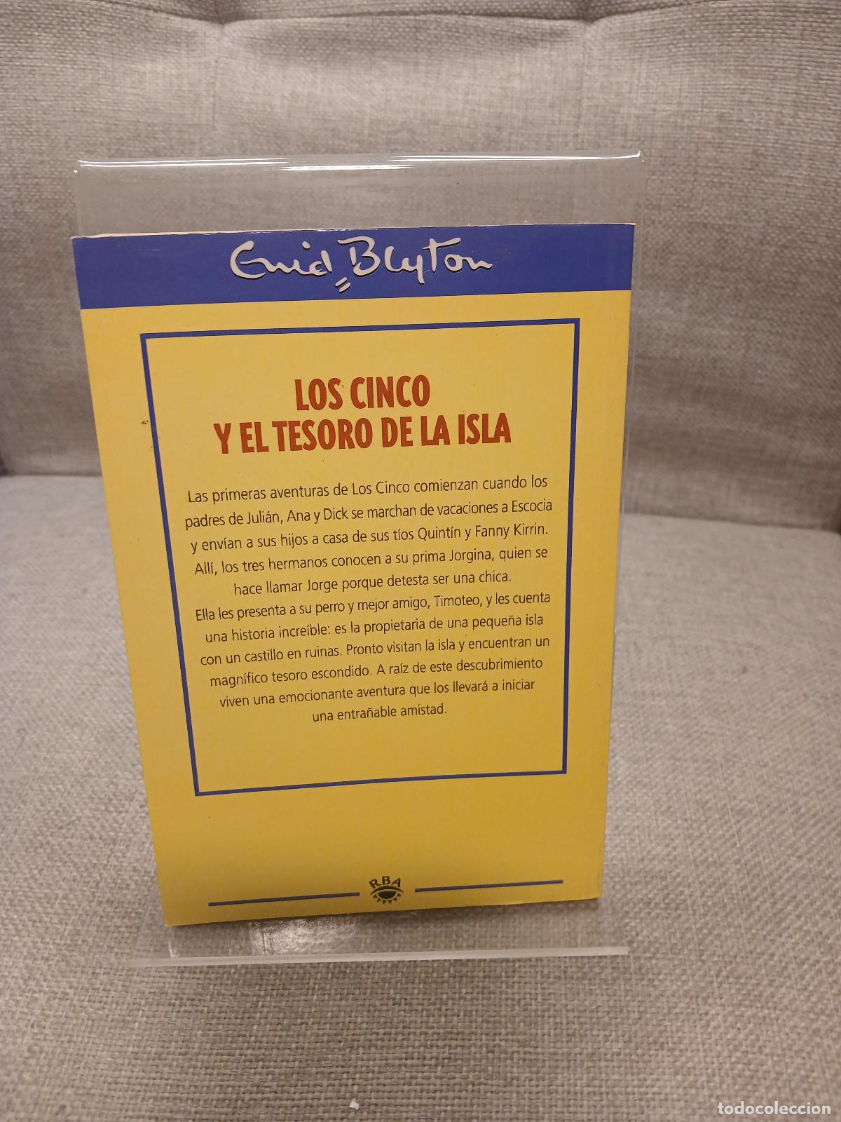 Libros de segunda mano: Los Cinco y el tesoro de la isla - Enid Blyton - Foto 3