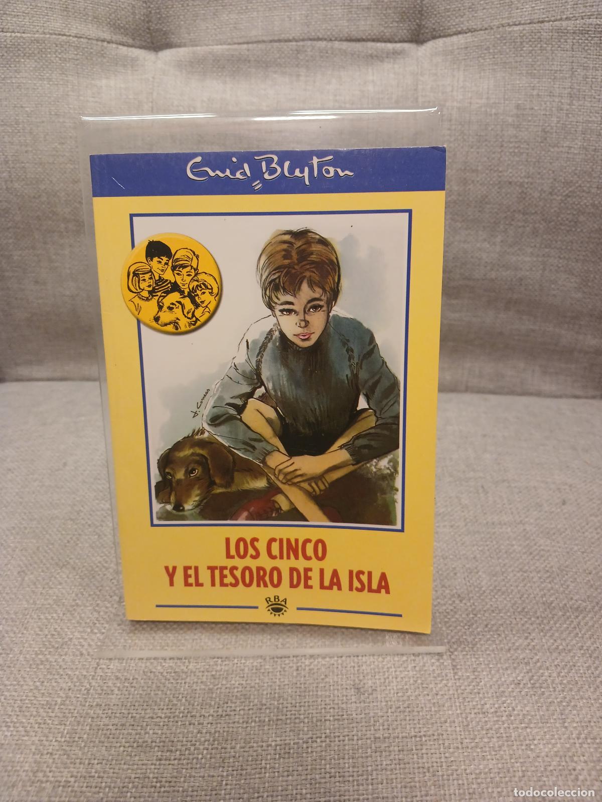 Libros de segunda mano: Los Cinco y el tesoro de la isla - Enid Blyton - Foto 1