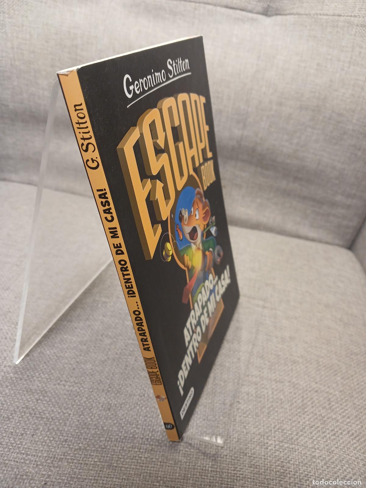 Libros de segunda mano: Atrapado-- &iexcl;dentro de mi casa! - Geronimo Stilton - Foto 2