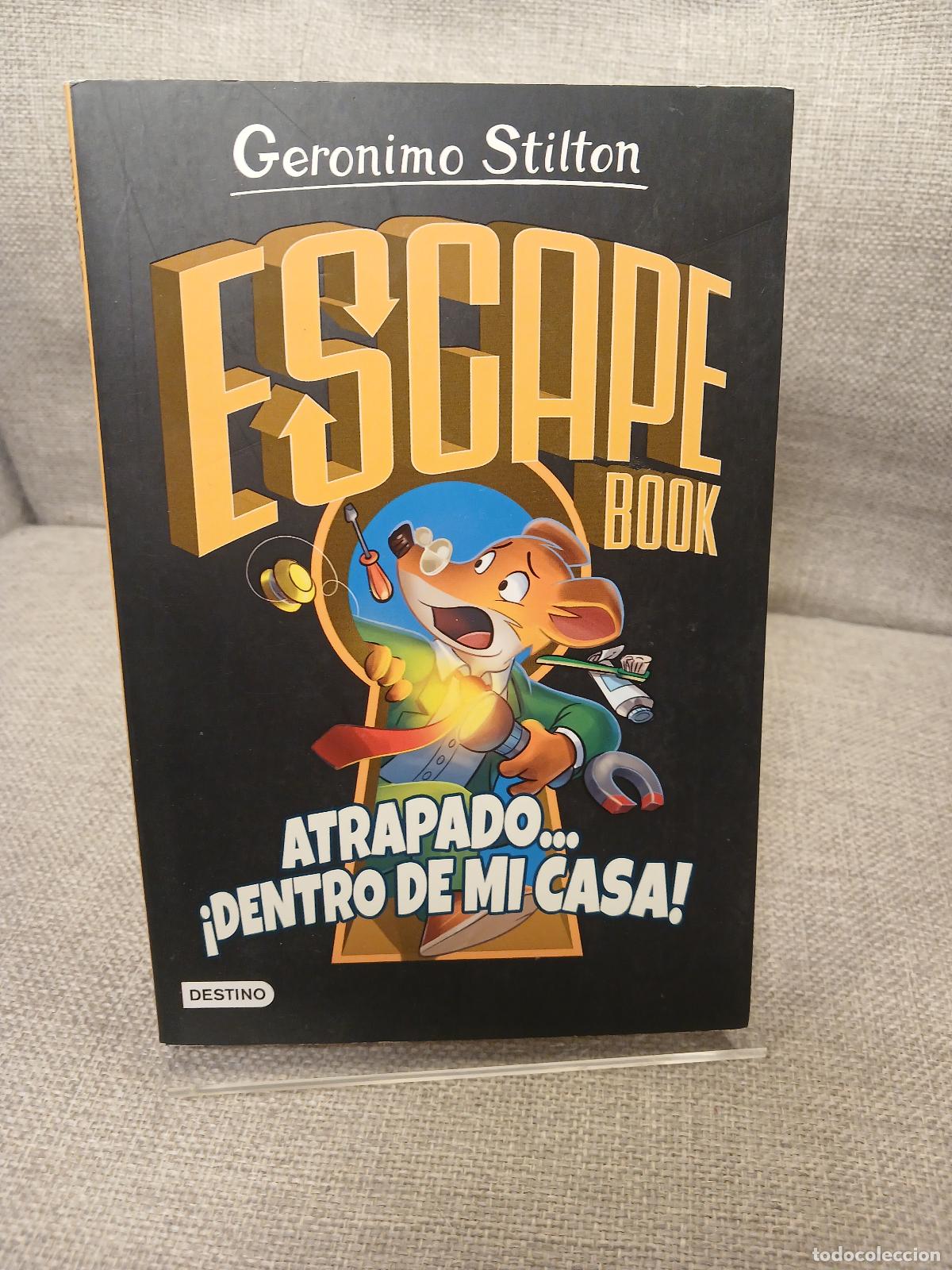 Libros de segunda mano: Atrapado-- &iexcl;dentro de mi casa! - Geronimo Stilton - Foto 1