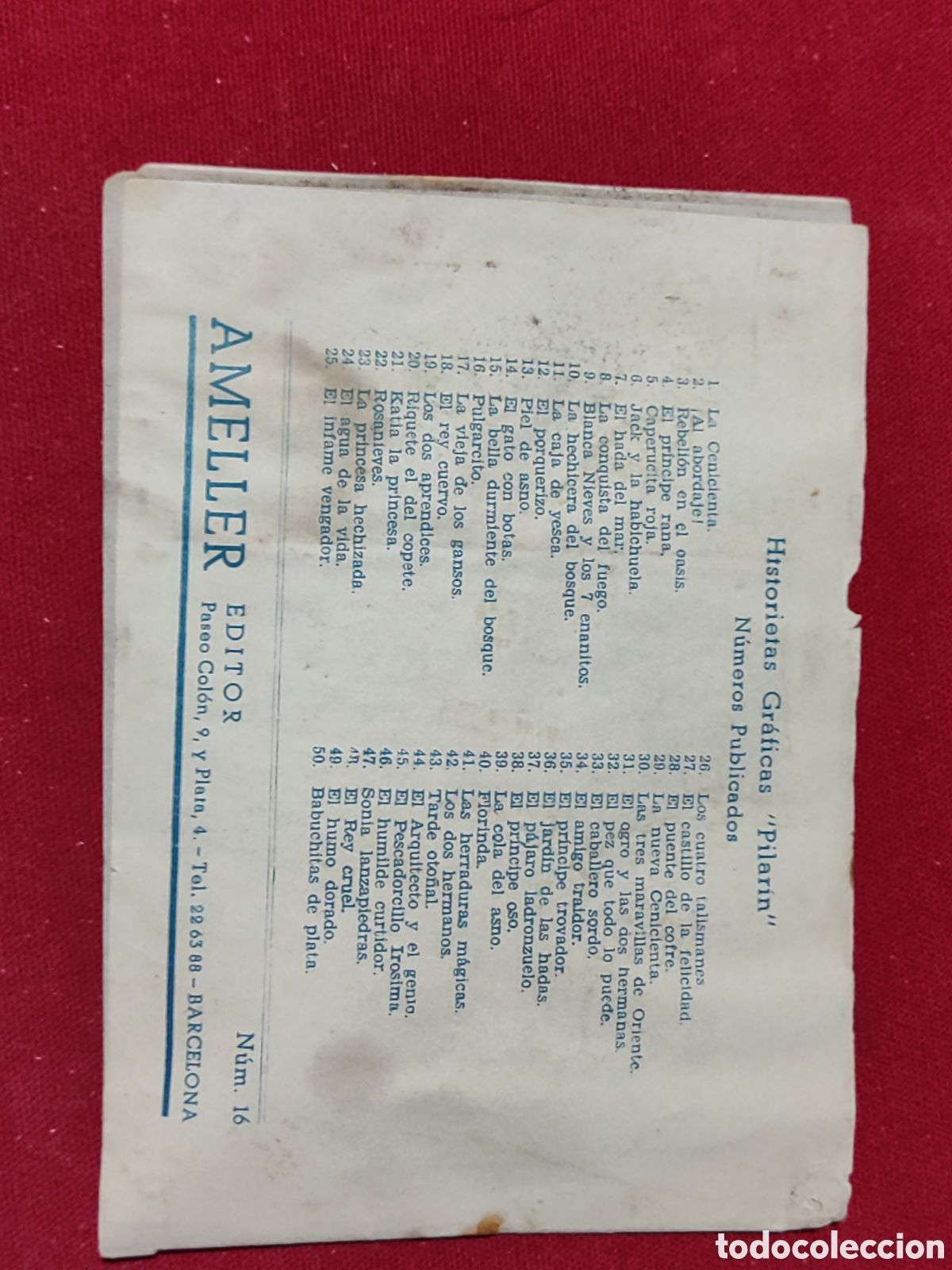 Libros de segunda mano: Pulgarcito cuento de Perrault editor Ameller - Foto 2