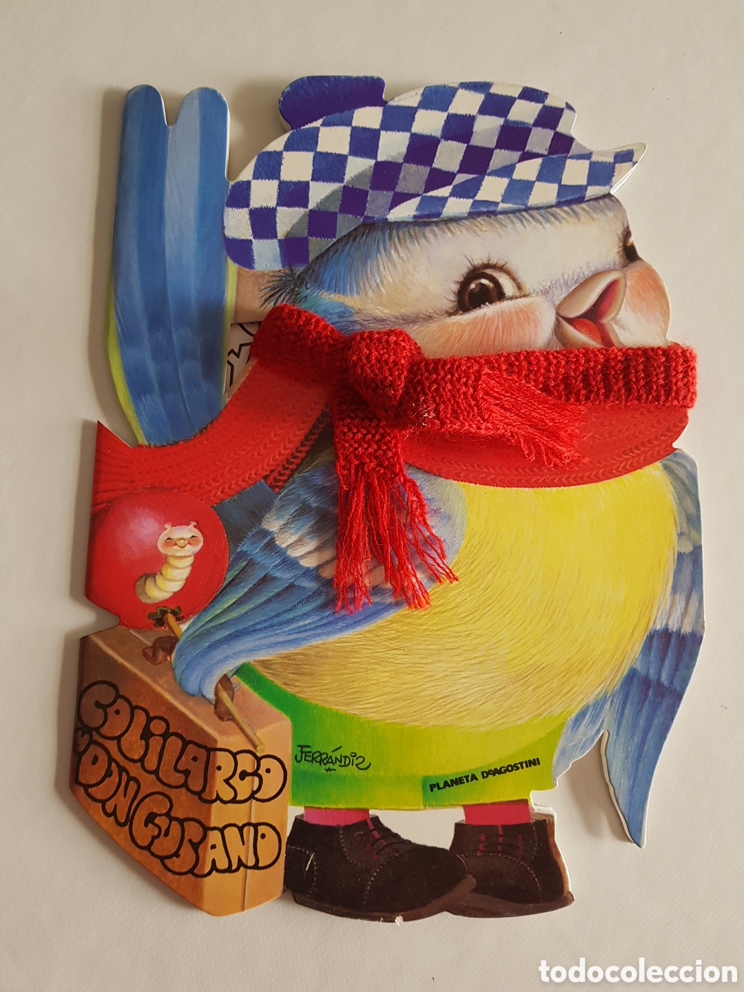 Libros de segunda mano: Cuento infantil troquelado ferrandiz. Colilargo y don gusano - Foto 1