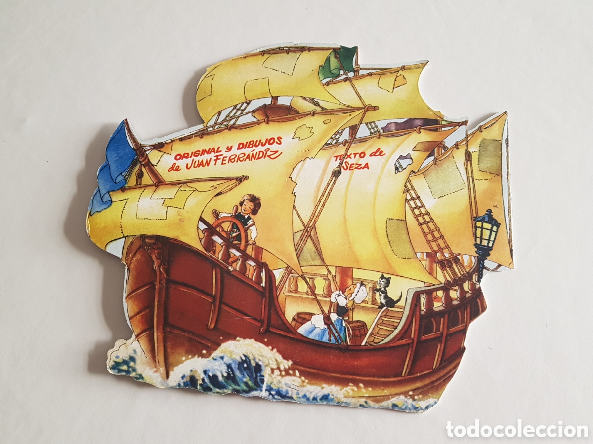 Libros de segunda mano: Cuento troquelado ferrandiz infantil. Los piratas - Foto 2