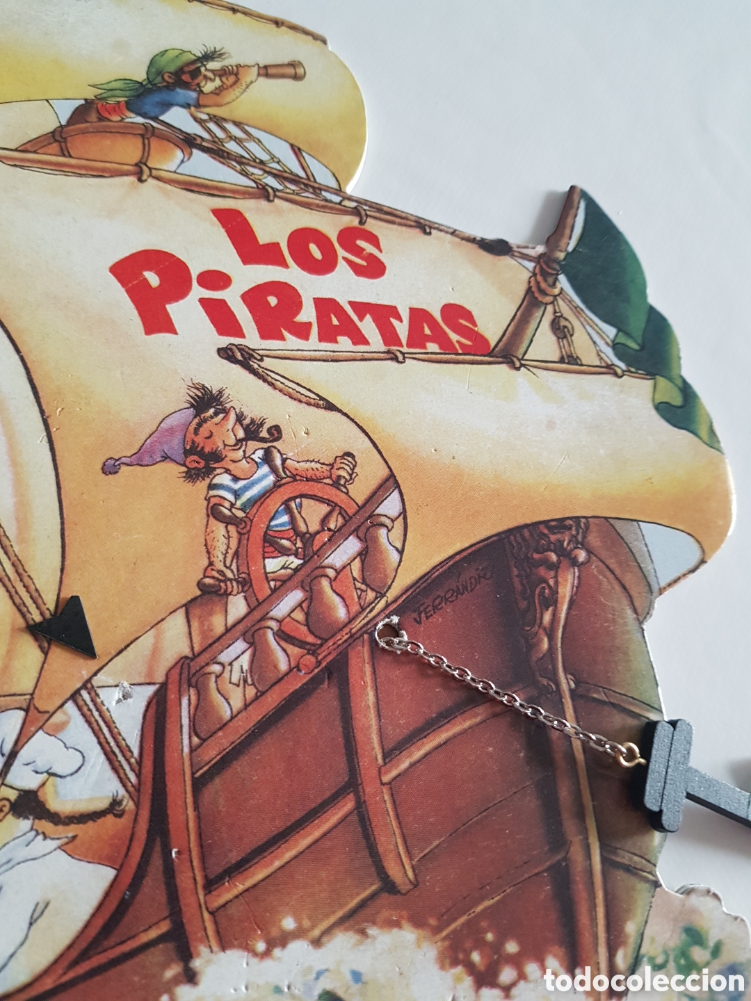 Libros de segunda mano: Cuento troquelado ferrandiz infantil. Los piratas - Foto 3