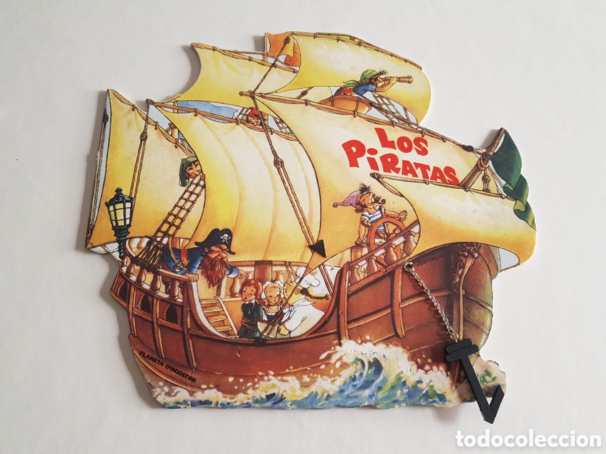 Libros de segunda mano: Cuento troquelado ferrandiz infantil. Los piratas - Foto 1