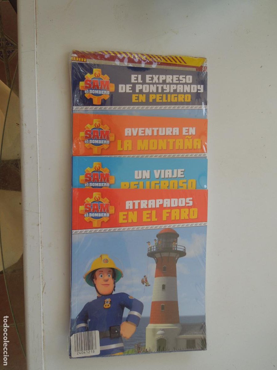 Libros de segunda mano: SAM EL BOMBERO - CUATRO HISTORIA - 2020 HIT - PRECINTADO NUEVO.