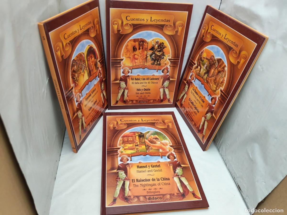 Libri di seconda mano: PACK 4 Tomos Biling&uuml;es Colecci&oacute;n: Cuentos y Leyendas Didaco (Tapas duras, NO INCLUYEN CD)