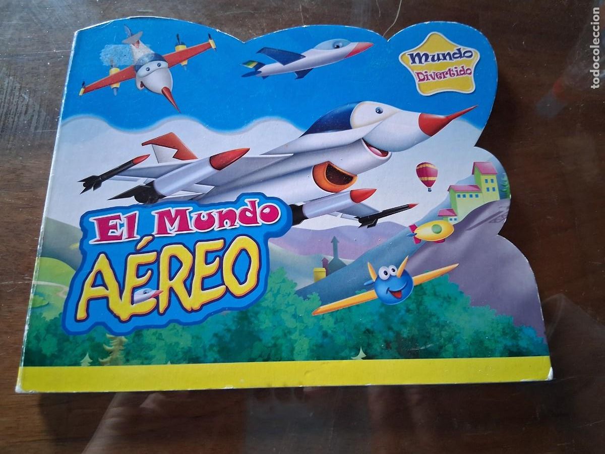 Libros de segunda mano: Libro cuento troquelado El mundo Aereo
