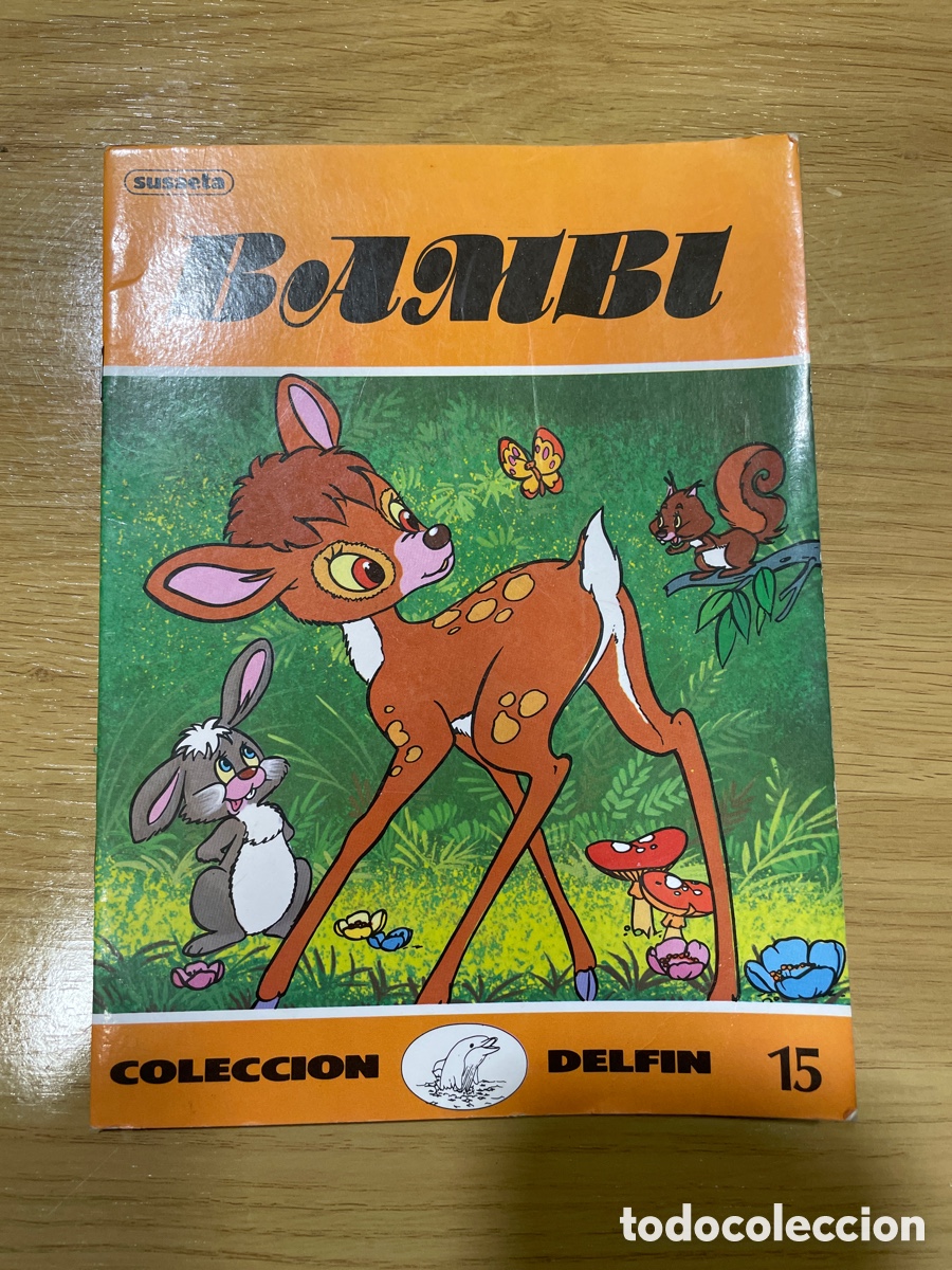 Libros de segunda mano: Bambi Colecci&oacute;n Delfin n&uacute;m 15 Susaeta 1981