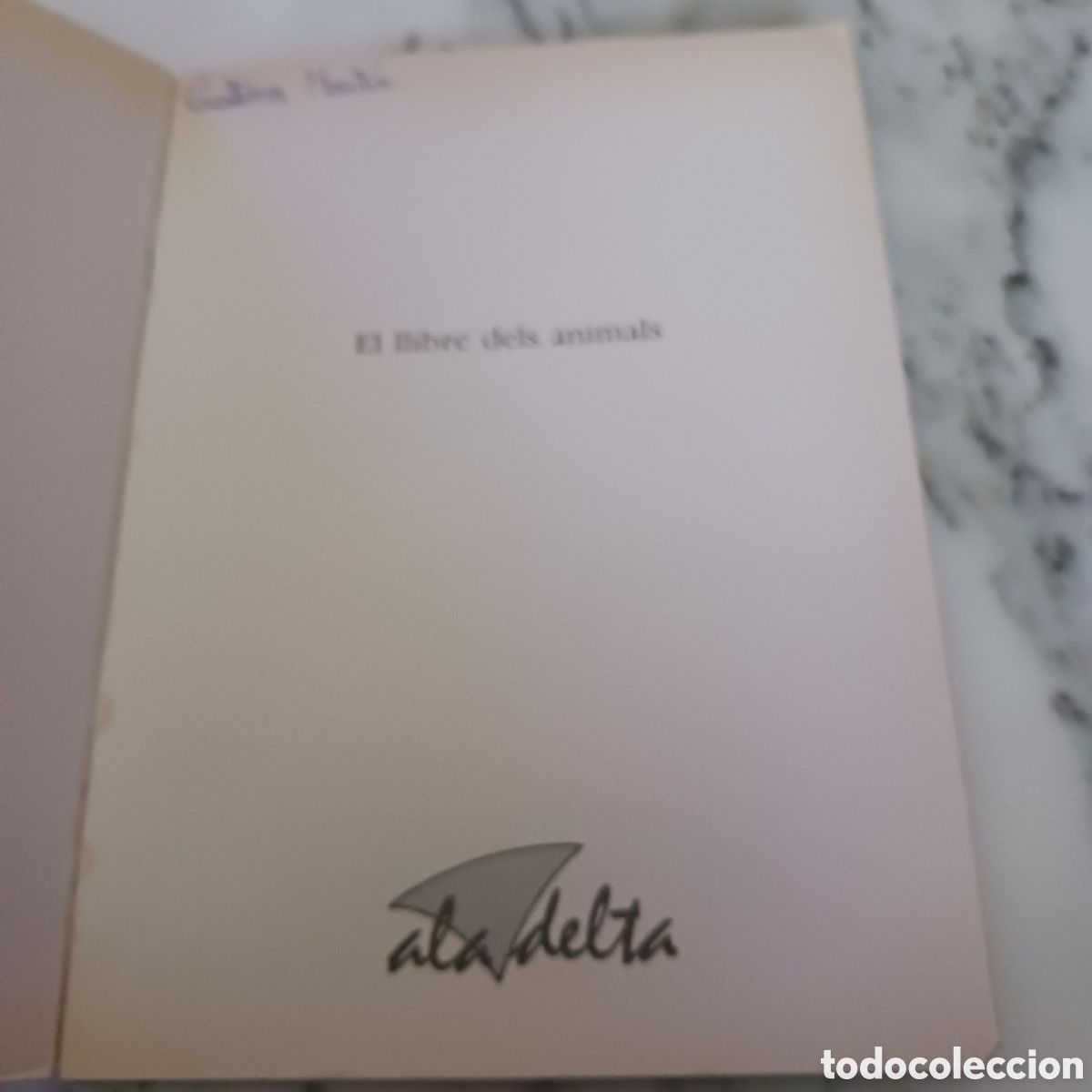 Libros de segunda mano: El llibre dels Animals de Albert Jan&eacute; - Foto 3