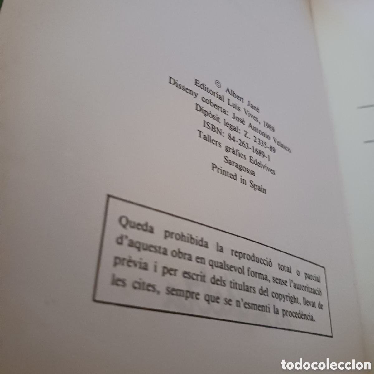 Libros de segunda mano: El llibre dels Animals de Albert Jan&eacute; - Foto 4