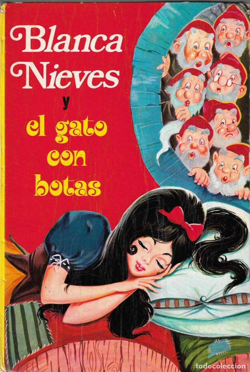 Libros de segunda mano: BLANCANIEVES Y EL GATO CON BOTAS - COLECCION INFANTIL TELEXITO - EDICIONES LAIDA - ED. FHER, 1972.
