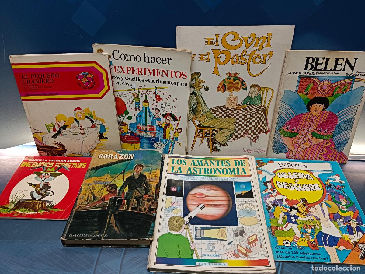 Libros de segunda mano: lote 8 cuentos infantiles, clasicos, a&ntilde;os 60/70