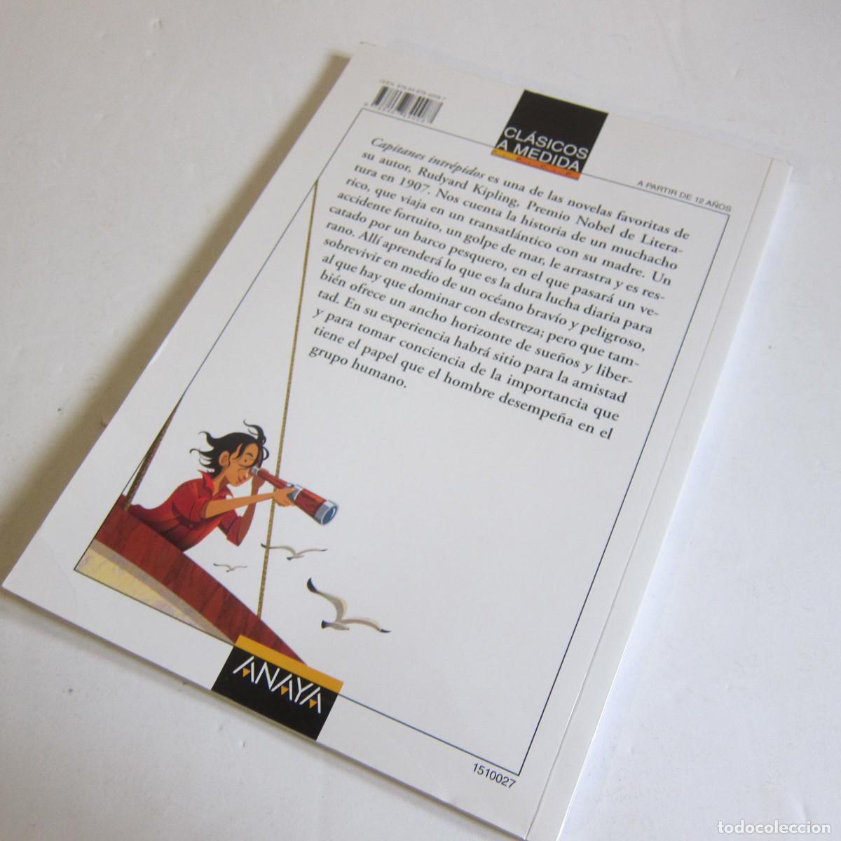 Libros de segunda mano: CAPITANES INTR&Eacute;PIDOS - RUDYARD KIPLING (ANAYA) INFANTIL - Foto 3