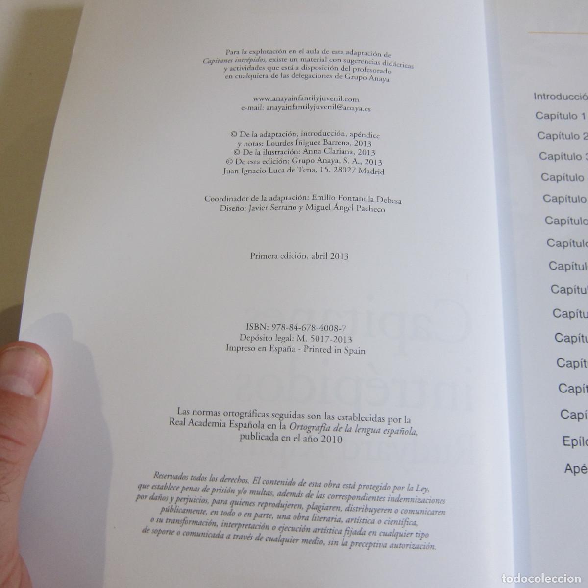 Libros de segunda mano: CAPITANES INTR&Eacute;PIDOS - RUDYARD KIPLING (ANAYA) INFANTIL - Foto 8