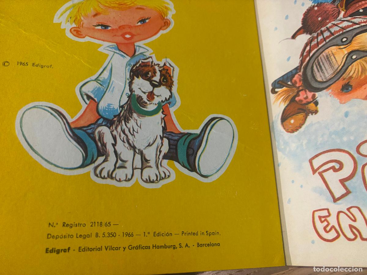 Libros de segunda mano: PILI EN LA NIEVE. 1966. ED VILCAR - Foto 3